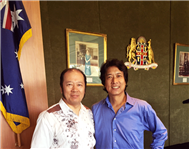 Karl with Bass Baritone Ding Gao